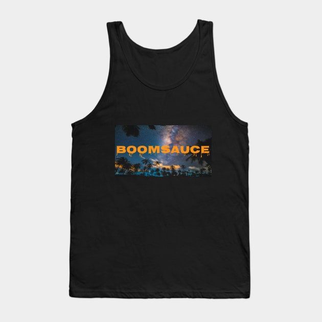 BOOMSAUCE Tank Top by Groovy Boxx